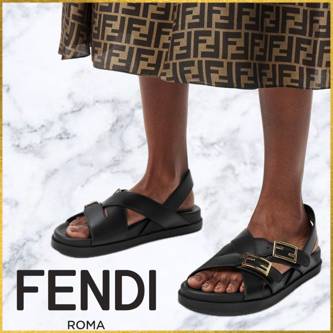 FENDI FEEL SANDALS フェンディ スライドサンダル 8X8647NA7