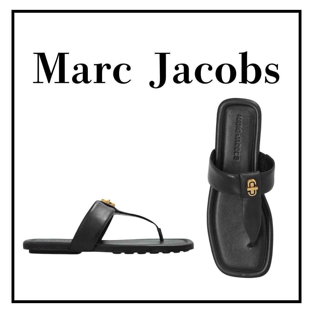 【MARC JACOBS】デュアル T ストラップ サンダル