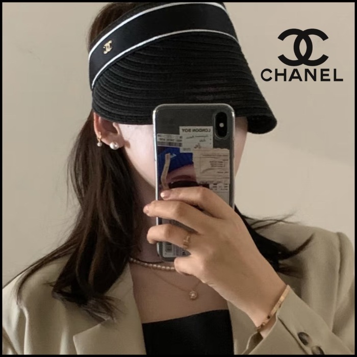 【紫外線対策】◆CHANEL◆ サンバイザー