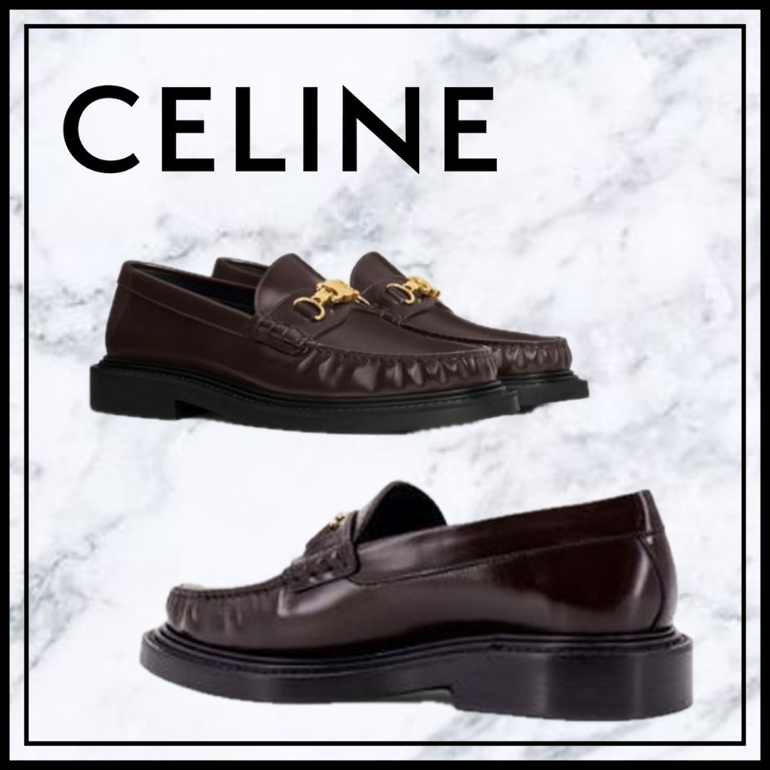 ＊CELINE＊トリオンフ チェーン ローファー 30 360813602C