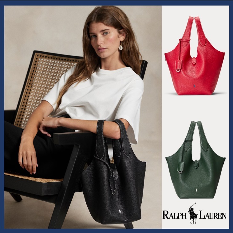 Polo Ralph Lauren ラルフローレン＊Polo Play レザー トート