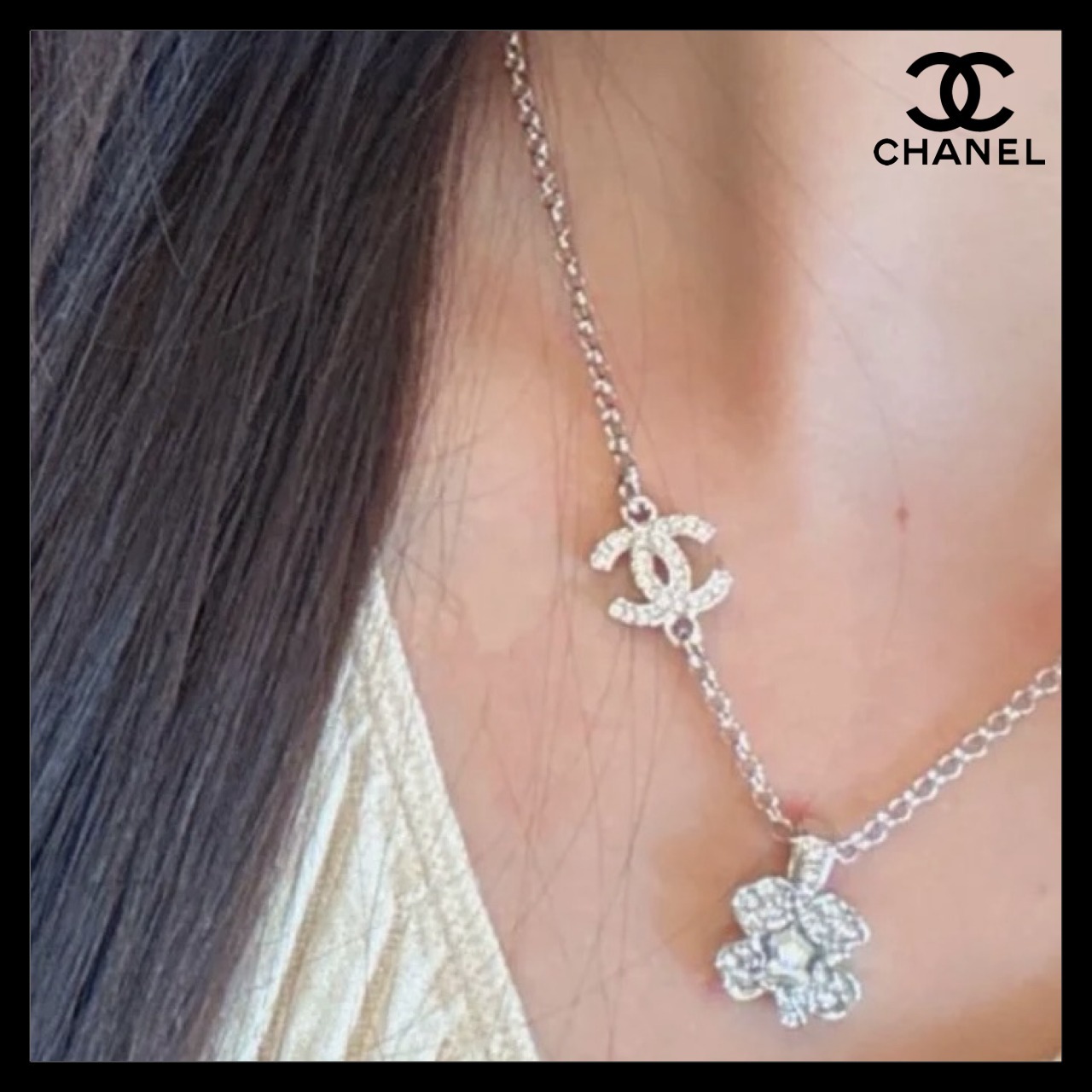 【心ときめくフェミニンな輝き☆】CHANEL ネックレス