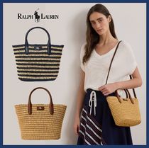 ラルフローレン＊25' SS ミディアム Brie かごバッグ