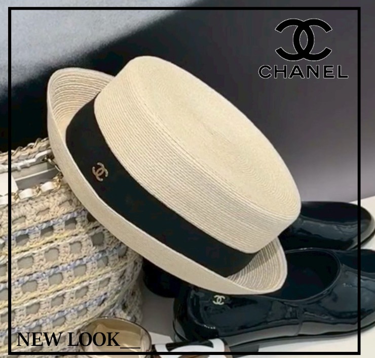 《夏に絶対かぶりたい♡》CHANEL ハット