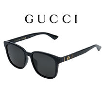 最短翌日配送 GUCCI サングラス アジアンフィット ウェリントン