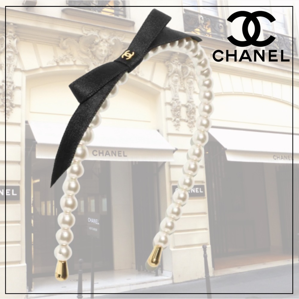 【上品で可愛い☆】CHANEL カチューシャ