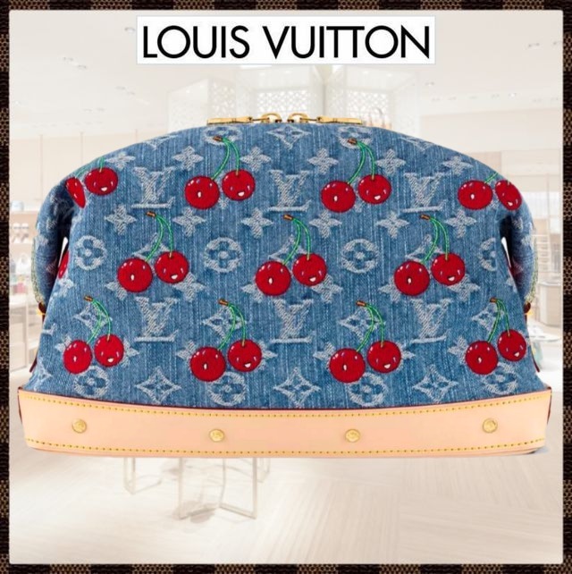 《差がつくデザイン♪》Louis Vuitton コスメポーチ デニムGM