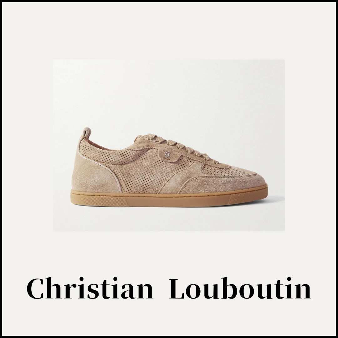【Christian Louboutin】Tutti Ruiスニーカーパーフォレーション