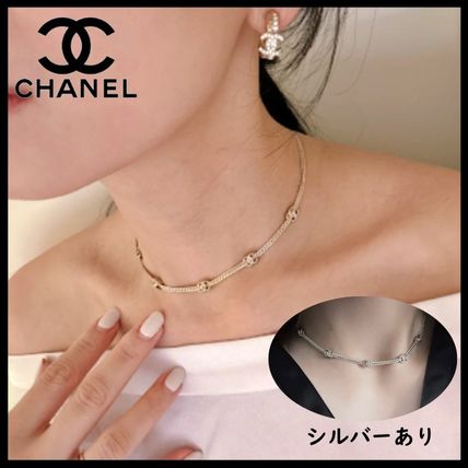 【さりげなくロゴエレガント】CHANEL CCマークネックレス さりげないCCマークがエレガント♡シャネル☆ネックレス