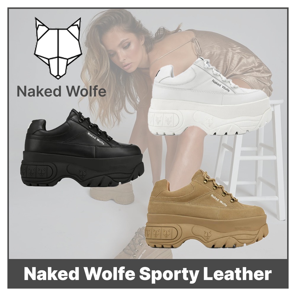 【関税込み】★大人気★ Naked Wolfe Sporty 厚底スニーカー 7cm