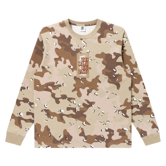《ブラックアイパッチ》HWC LABEL カモフラ ロンT 長袖