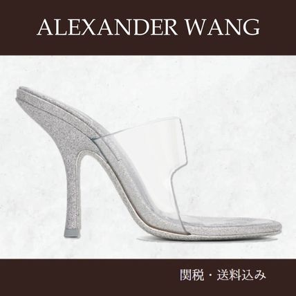 【ALEXANDERWANG】レディース スライドサンダル ヒール Alexander Wang(アレキサンダーワン) サンダル・ミュール