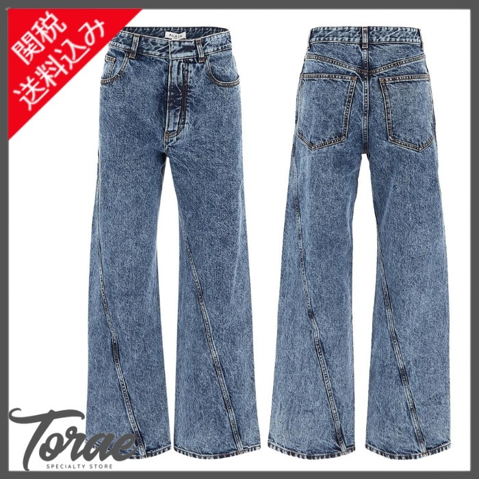 【Alaia】Twisted Jeans