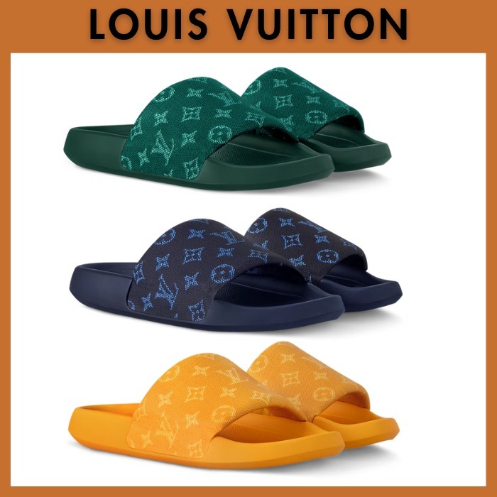 足元に彩りを☆LOUIS VUITTON☆Lウォーターフロント ミュール