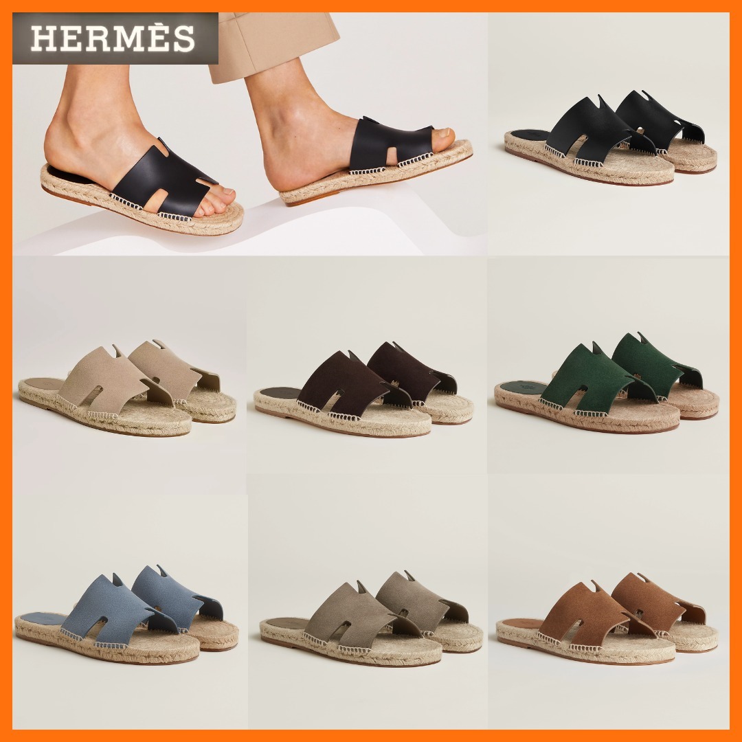 【定番♪】HERMES アンティグア Antigua エスパドリーユサンダル