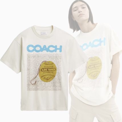 【 COACH 】 リラックスド コラージュ グラフィック Tシャツ 公式】COACH – コーチ | コラージュ リラックスド Tシャツ
