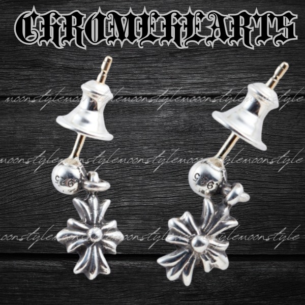 CHROMEHERARTSクロムハーツ★プラスドロップピアスBランク