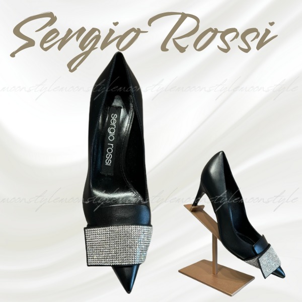 Sergio Rossiセルジオロッシ★Sr1 Paris ナッパレザーパンプス