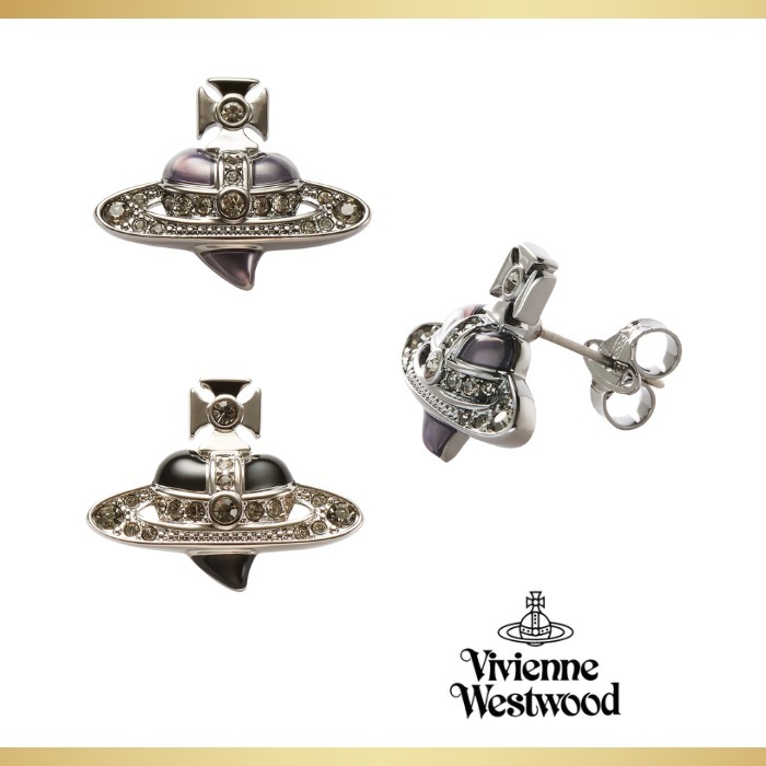 【Vivienne Westwood】MANDIAMANTEHEARTシングルピアス（片耳）