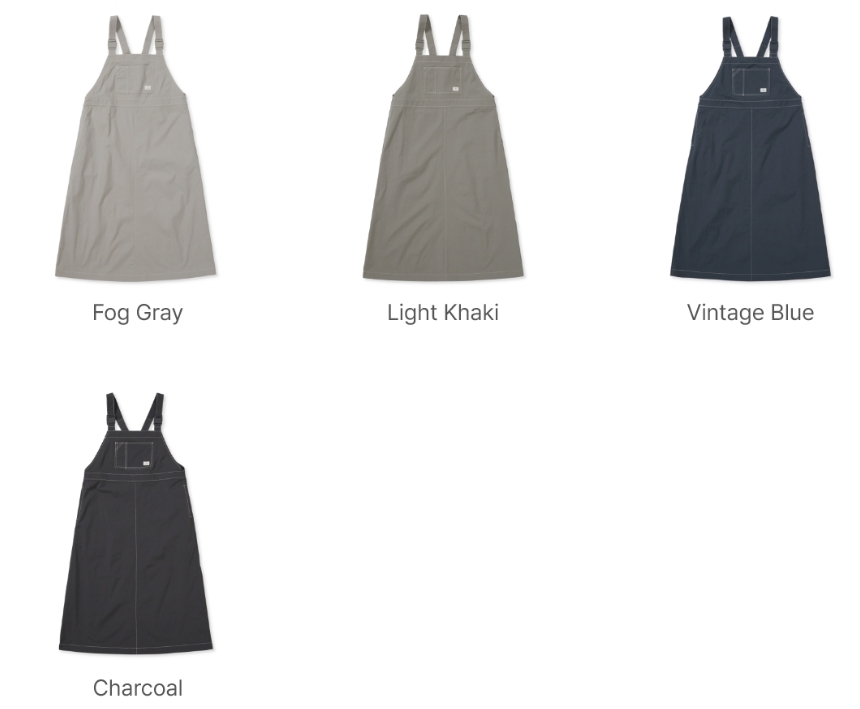 ★SNOWPEAKAPPAREL/ワーク オーバー ロール ワンピース★