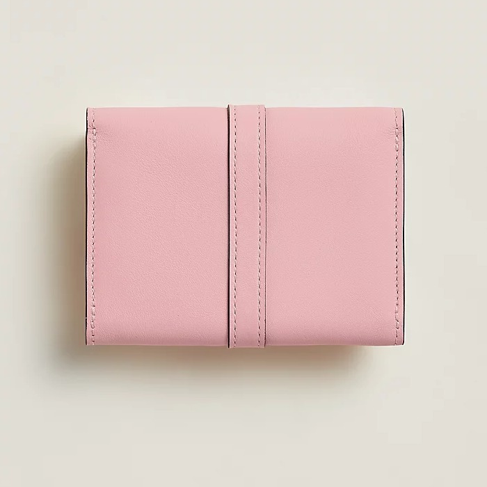 【HERMES】エルメス《Glenan》コンパクトウォレット RoseSakura