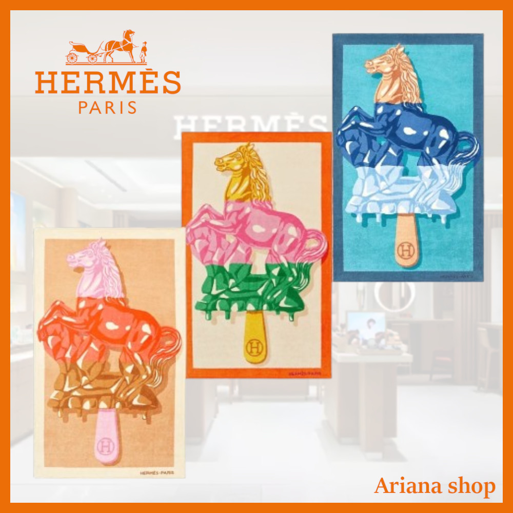 【美しい♡】HERMES ジューシー サルタンビーチタオル