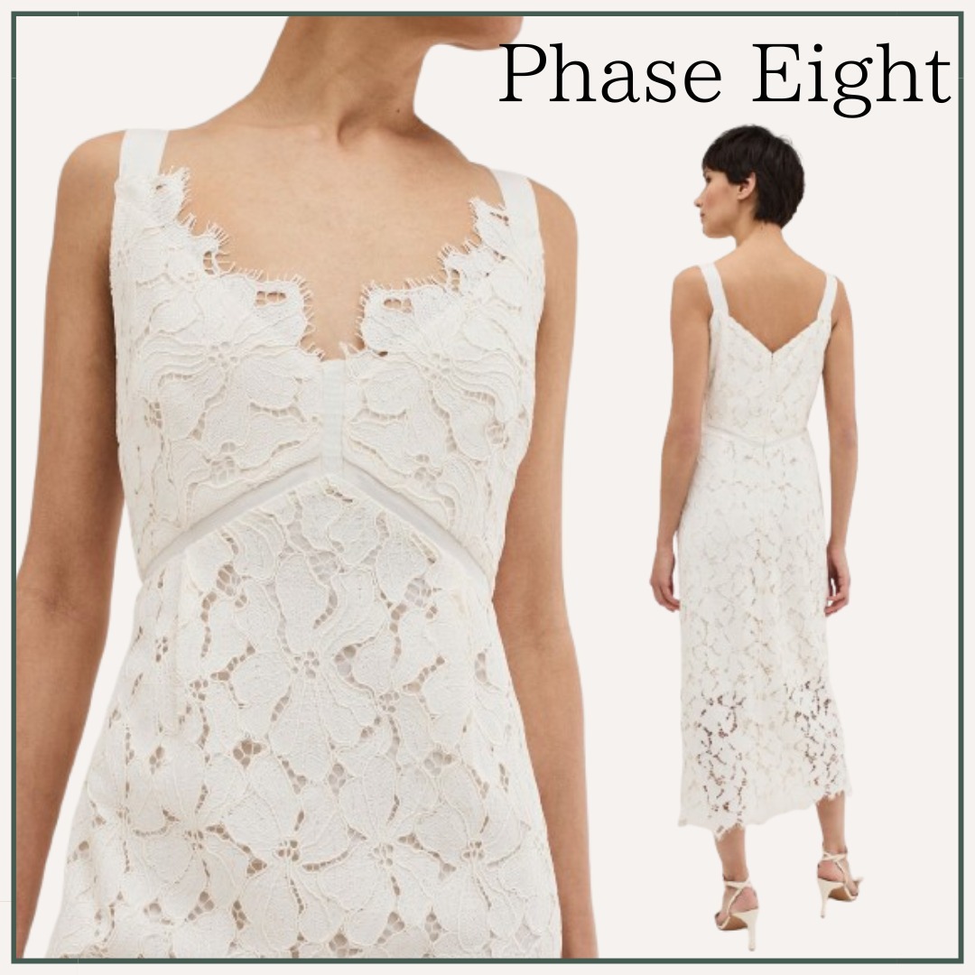 【人気！】Phase Eight / グレイシー レース ミディドレス