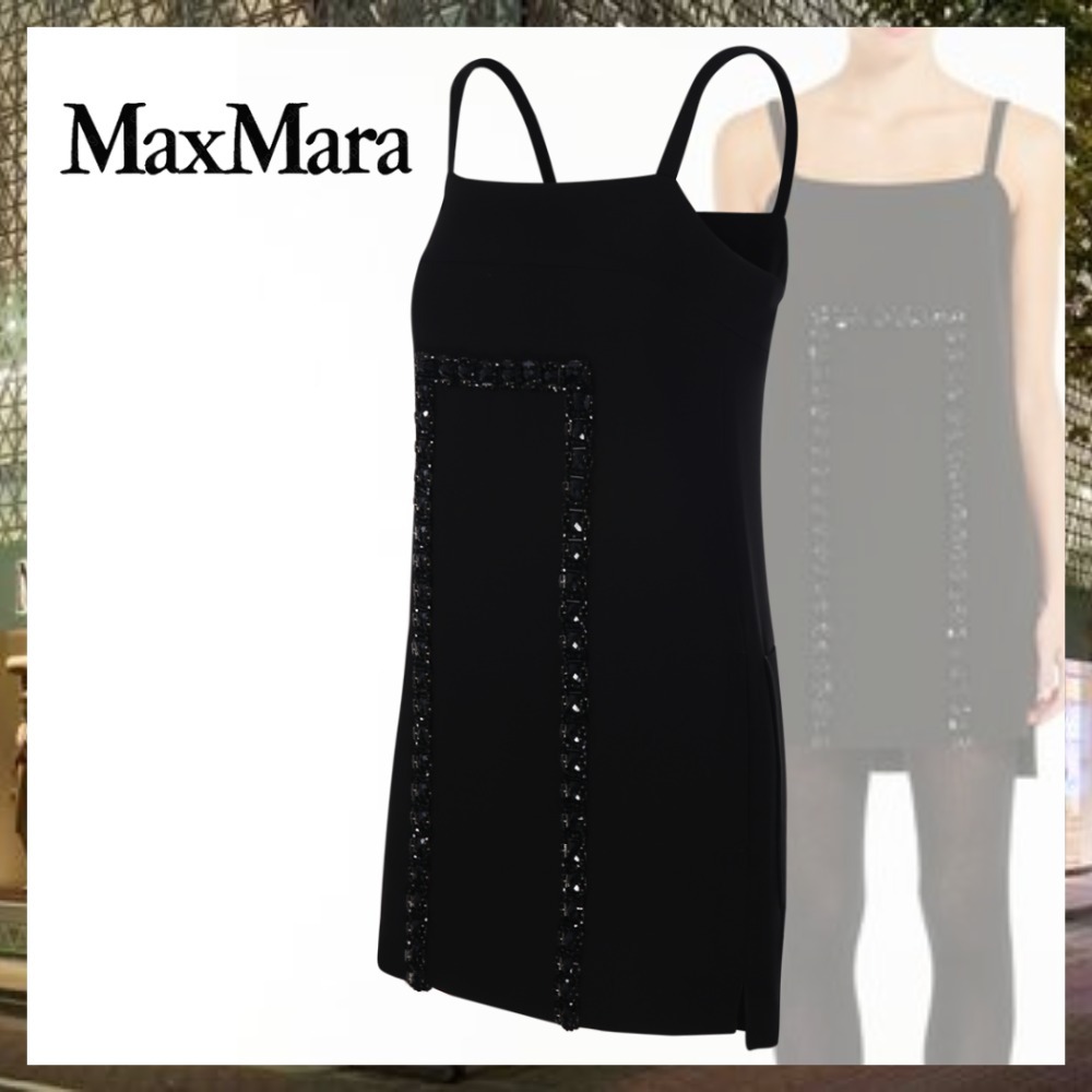【艶やかで一つ上のお洒落】Max Mara ミニ ドレス AVERSA1234