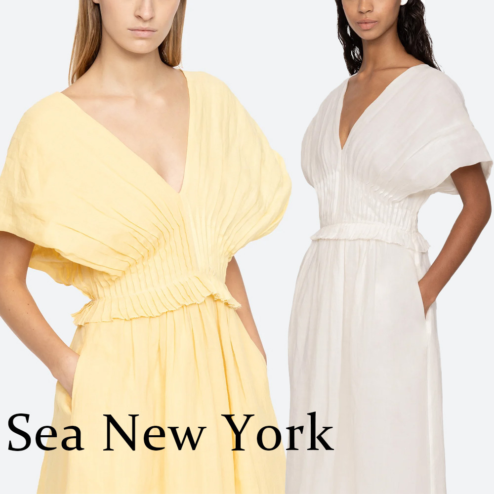 Sea NY/Zora ミディ丈 ワンピース