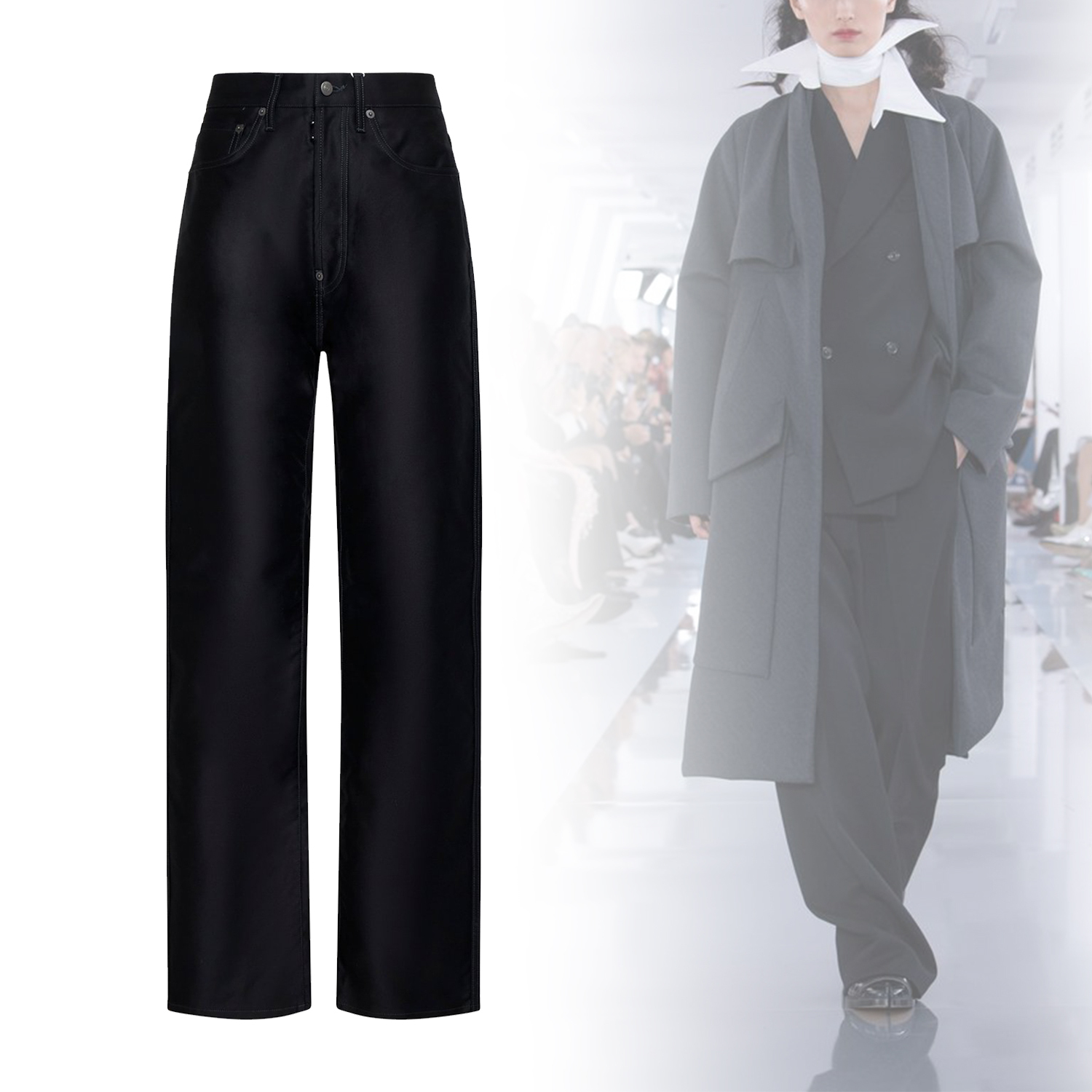 ◆Maison Margiela◆ストレートレッグ ミッドライズ ジーンズ