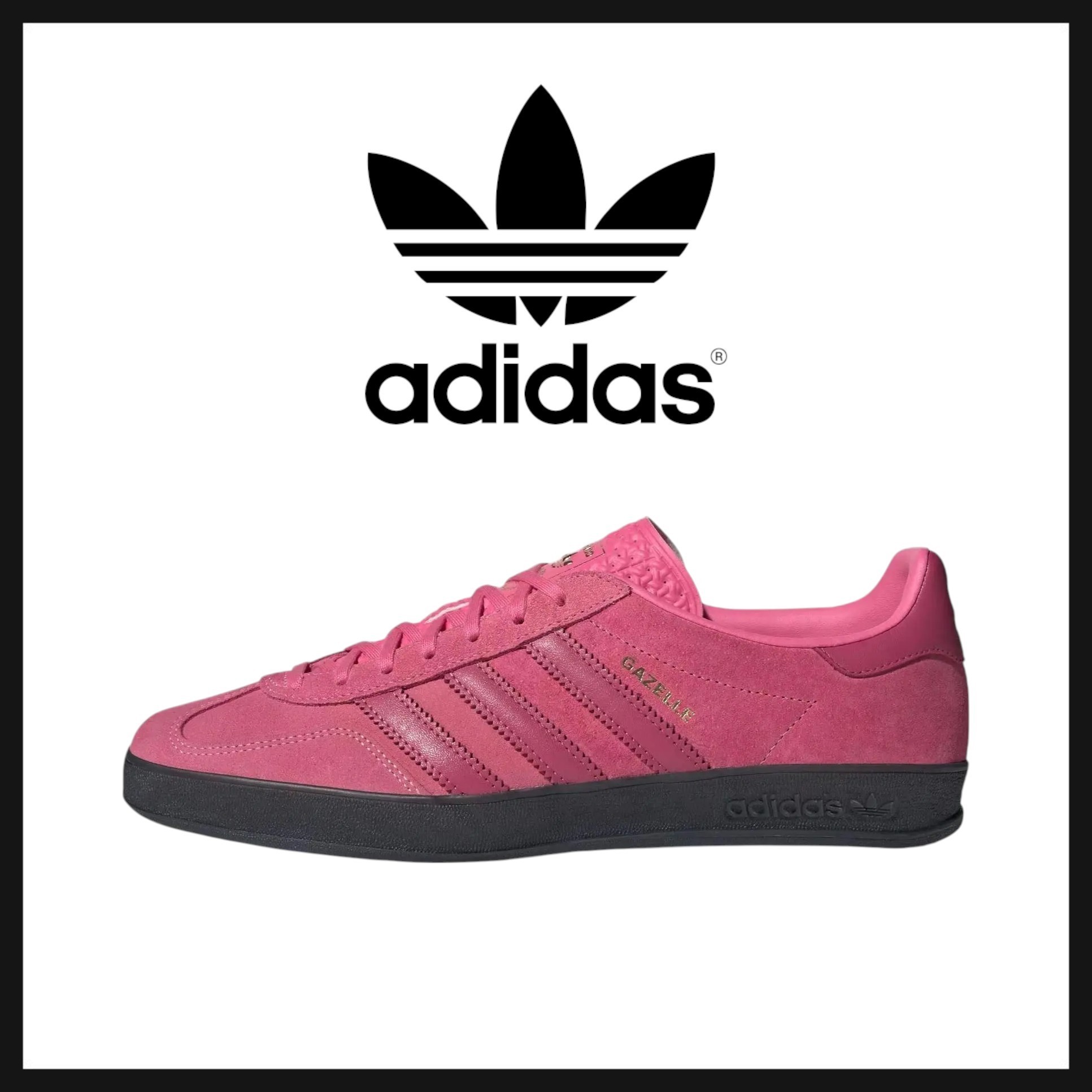 ★人気★ ADIDAS GAZELLE INDOOR PINK FUSION JI2585