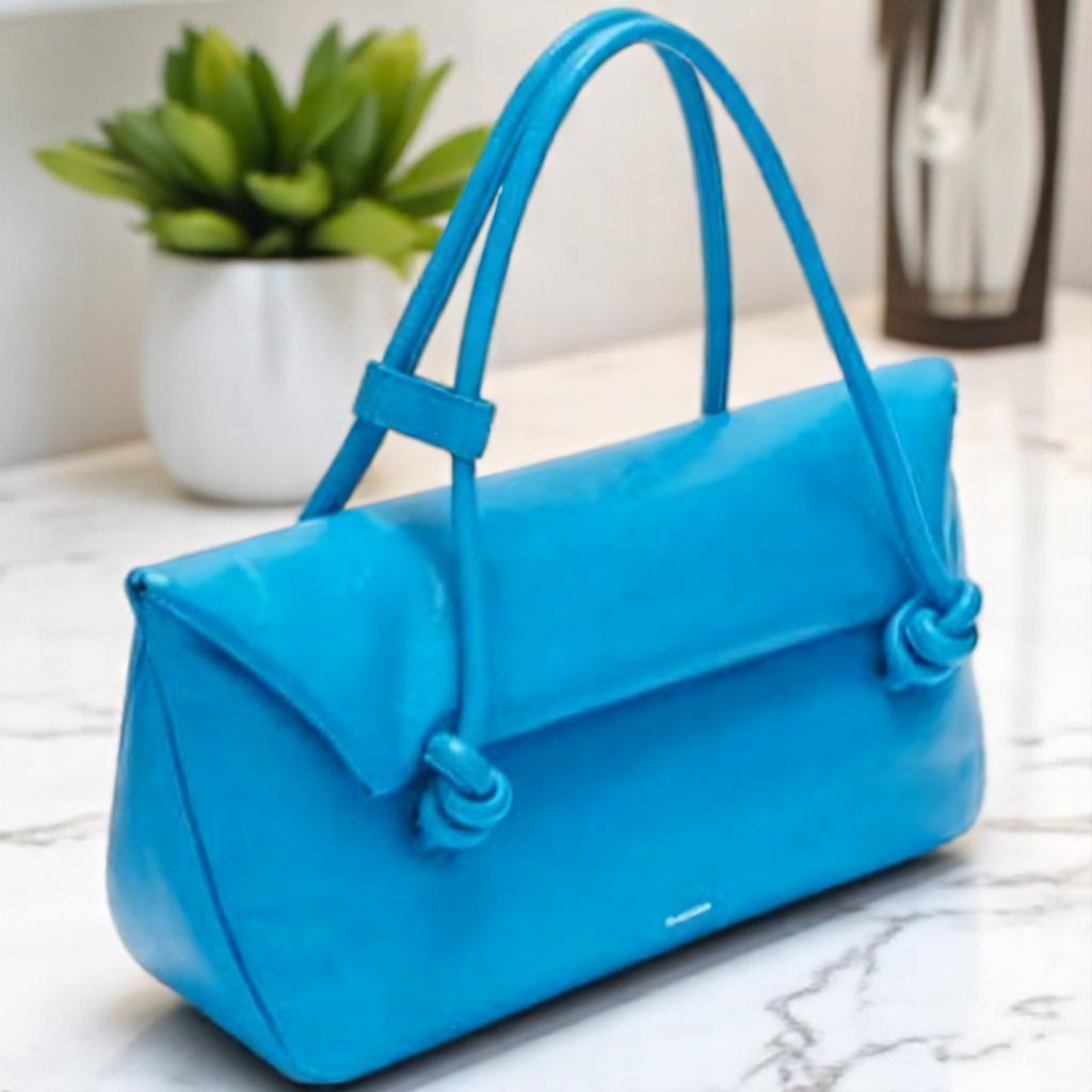 直営店☆JIL SANDER☆KNOT BAG パデッドレザー ショルダーバッグ