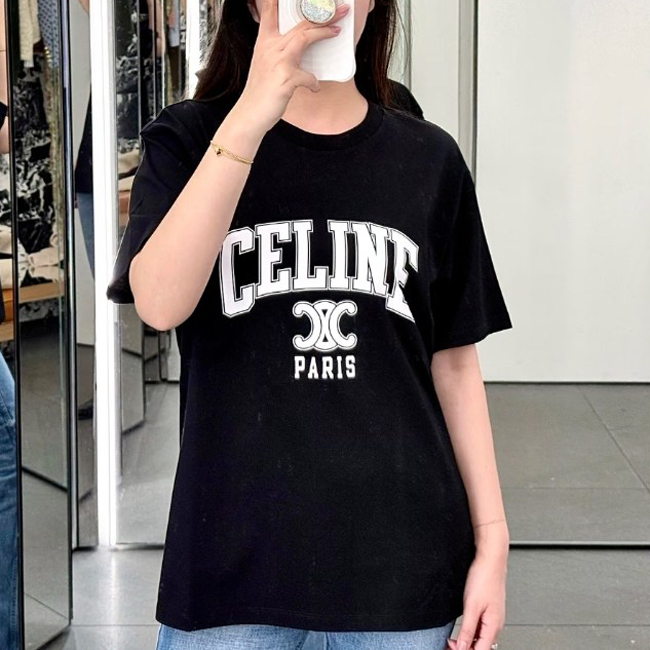 国内発送【CELINE】ルーズTシャツ / コットンジャージー