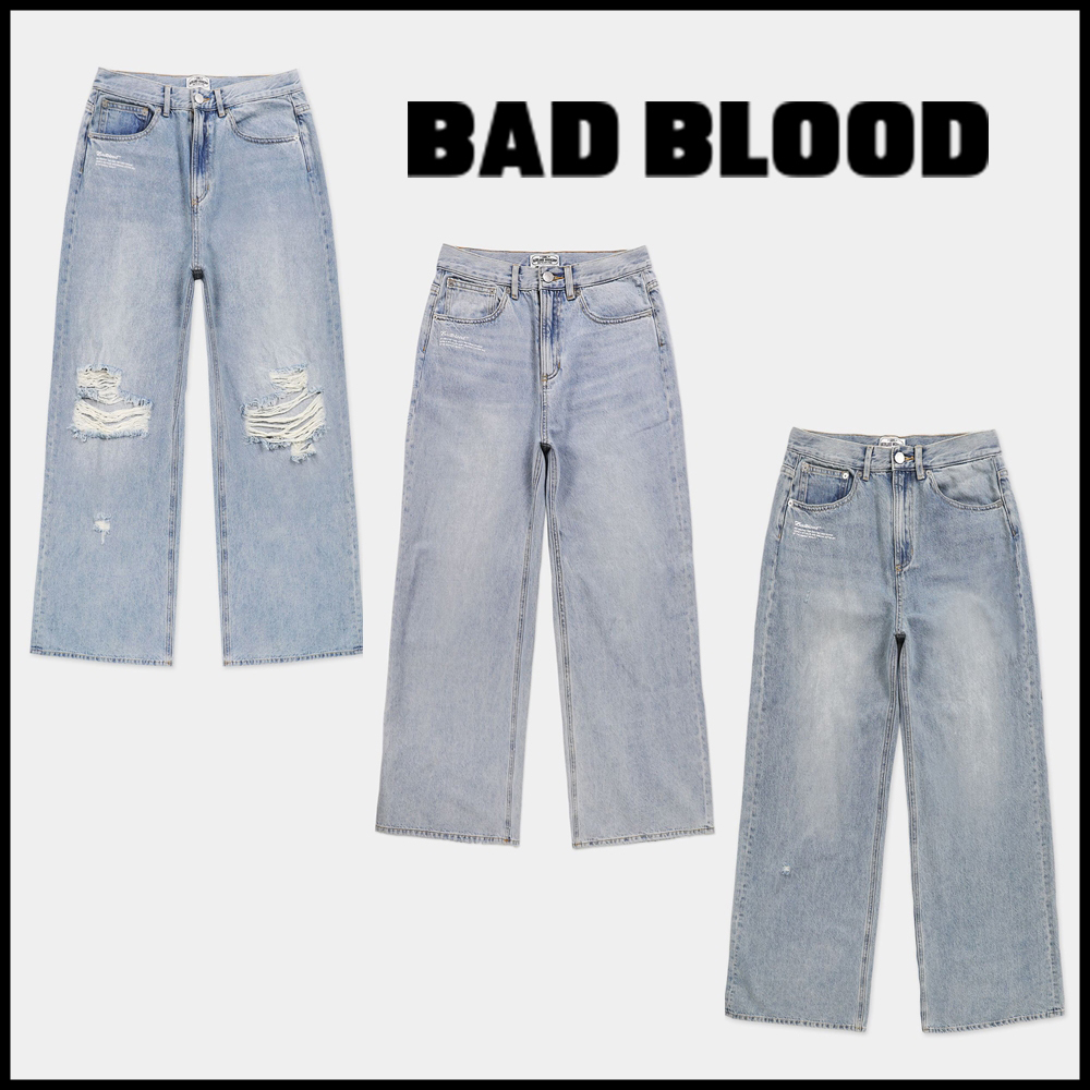BADBLOOD ■ 0093 Wide Denim Jeans デニム