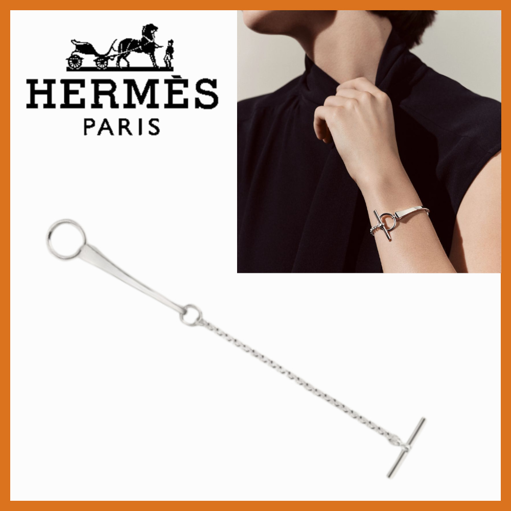 【美しいデザインが特徴☆】HERMES Clou de forge ブレスレット