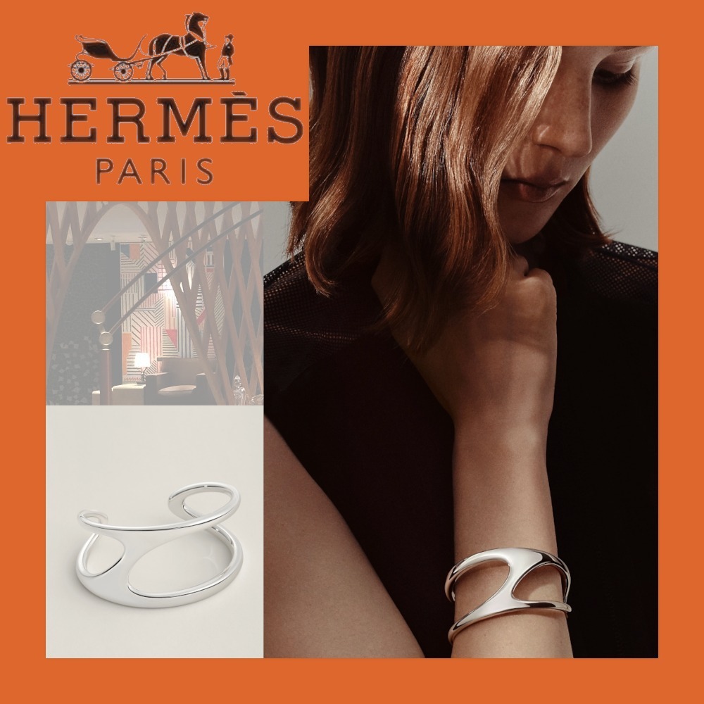 ☆入手困難☆ HERMES 《Chaine d'ancre》 パンクブレスレット GM