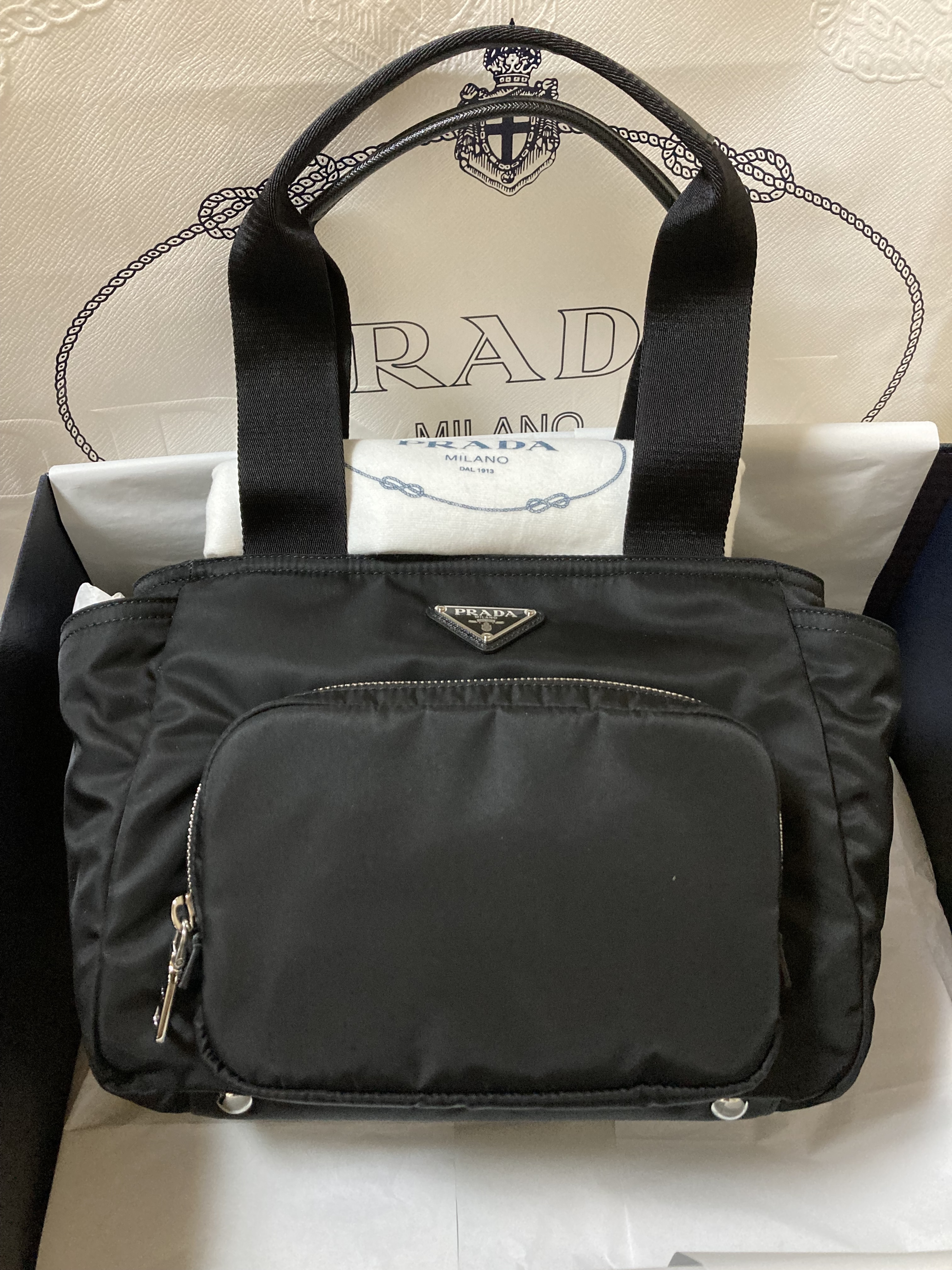 在庫あり スモール Reナイロン トートバック お箱 即発
