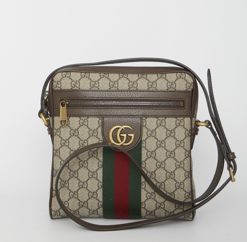 【送料関税込】GUCCI GG スモール メッセンジャー バッグ