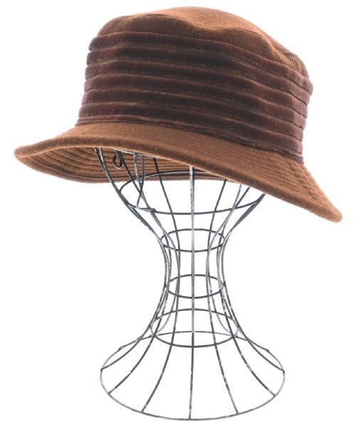 HERMES エルメス ハット 茶系 57cm 4103525A0105