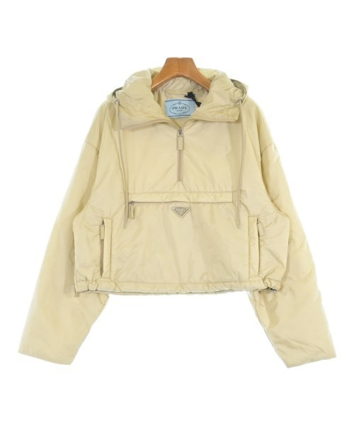 PRADA ダウンジャケット/ダウンベスト ベージュ 4103725A0064