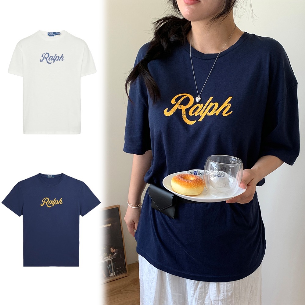 [ラルフローレン]◆Ralphロゴ 半袖 Tシャツ◆
