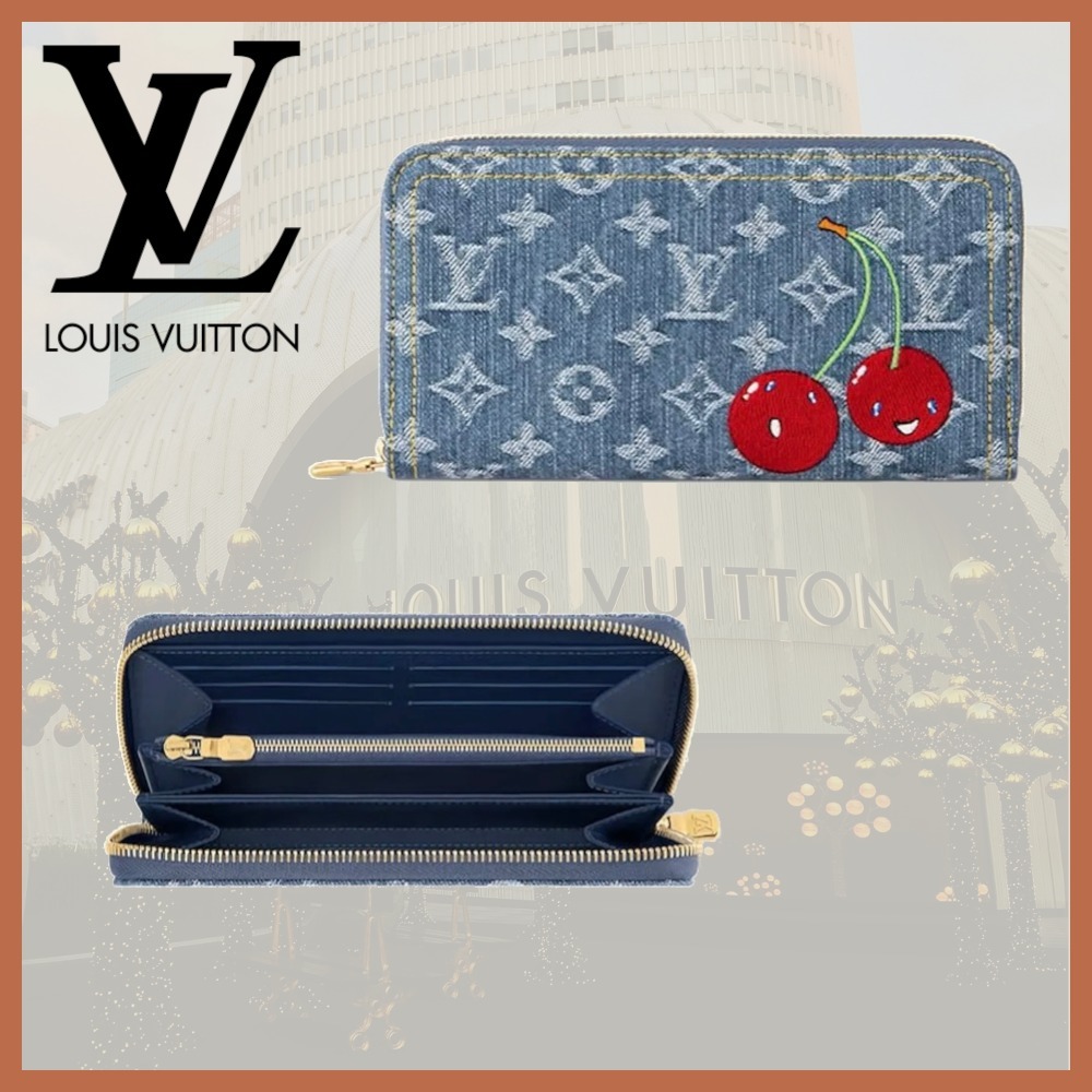 【キュートなサクランボ♡】LV ジッピーウォレット
