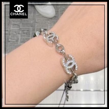 【手元をエレガントに】CHANEL バングル 手元をエレガントに＊【CHANEL】ブレスレット CCロゴ (CHANEL