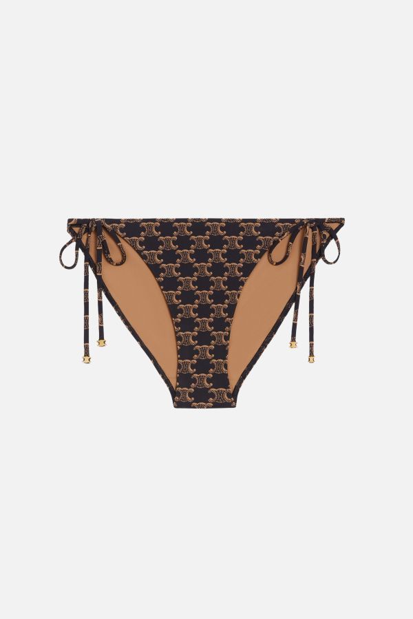 ビキニ CELINE SWIMSUIT BOTTOM IN MONOGRAM MATTE JERSEY