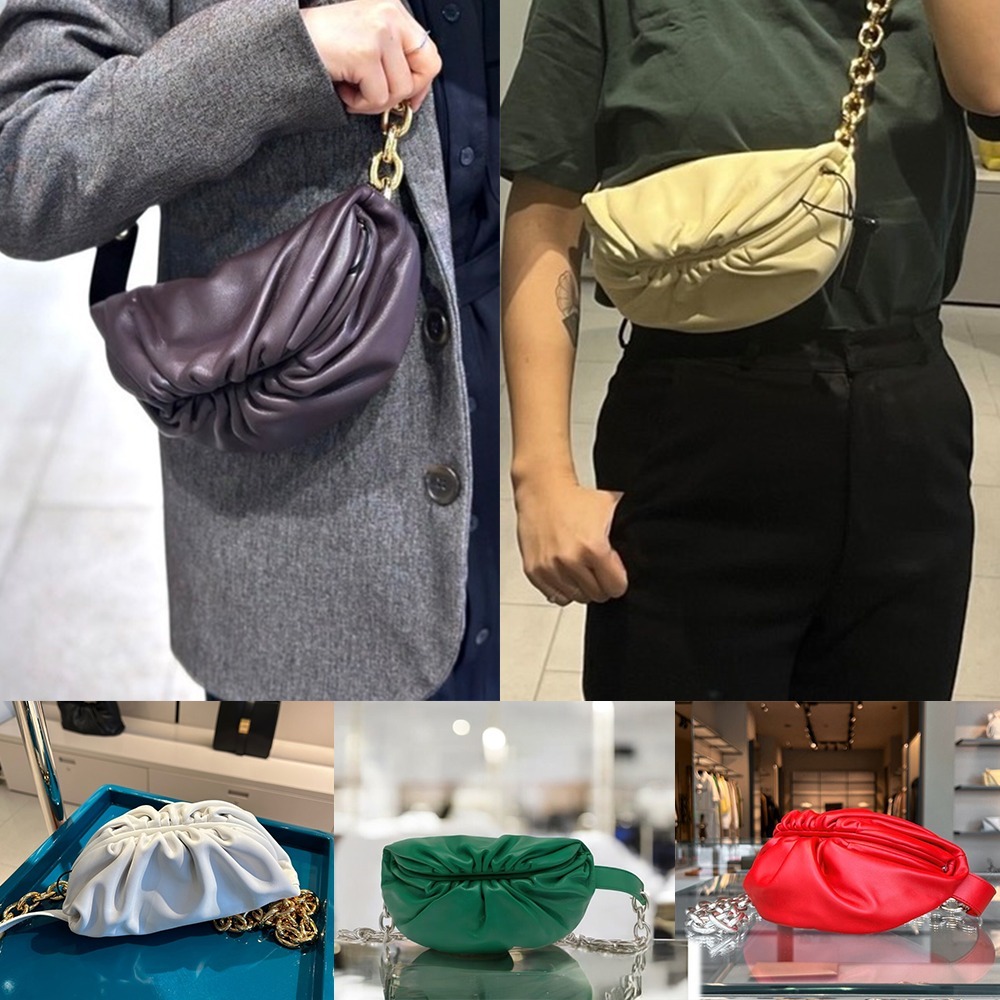 直営店☆BOTTEGA VENETA☆ CHAIN POUCH 2WAY ベルトバッグ