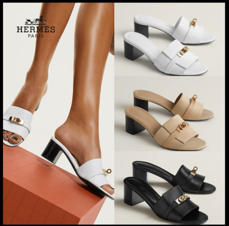 洗練の足元【Hermes】エルメスGIGI サンダル 50