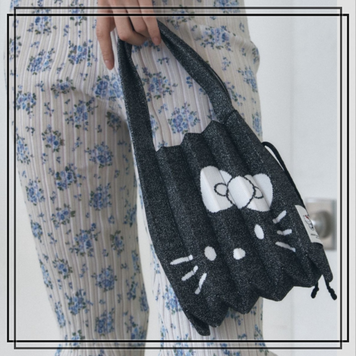 【JOSEPH&STACEY】Lucky Pleats Knit S Starry Kitty 限定色