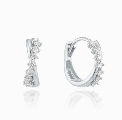 【LLOYD】14K Gold★Line Heart Earrings / ピアス HEART LINE PIERCED EARRINGS(2JP1040)K10 ピアス｜スター