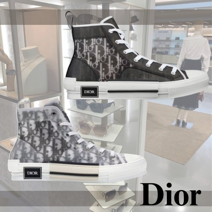 特徴的なレイヤード★【Dior】B23 ハイトップ スニーカー