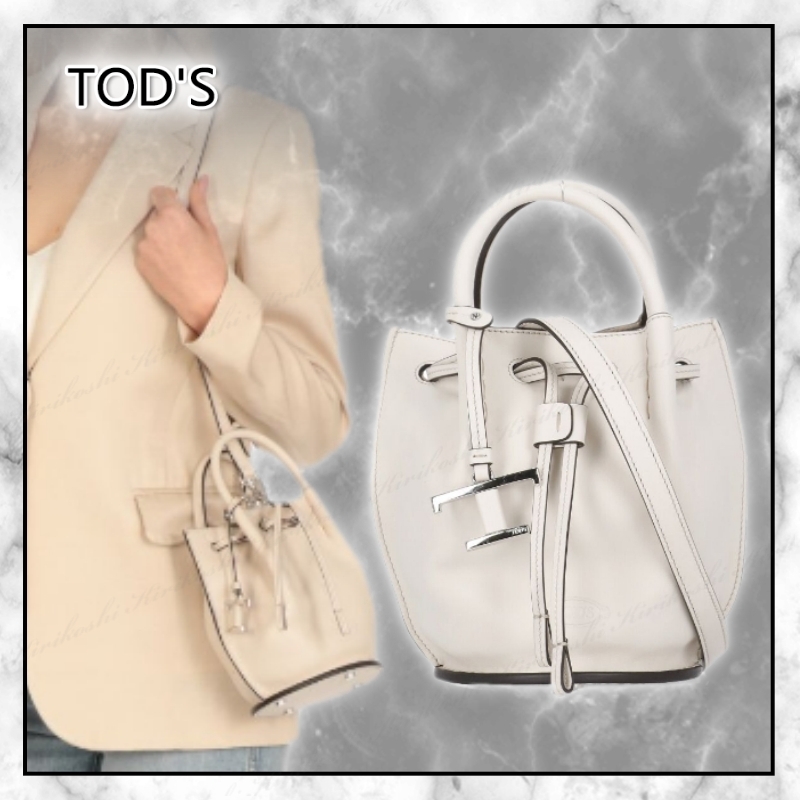 ◆TOD'S 最新作◆バケットバッグ/Beige◆
